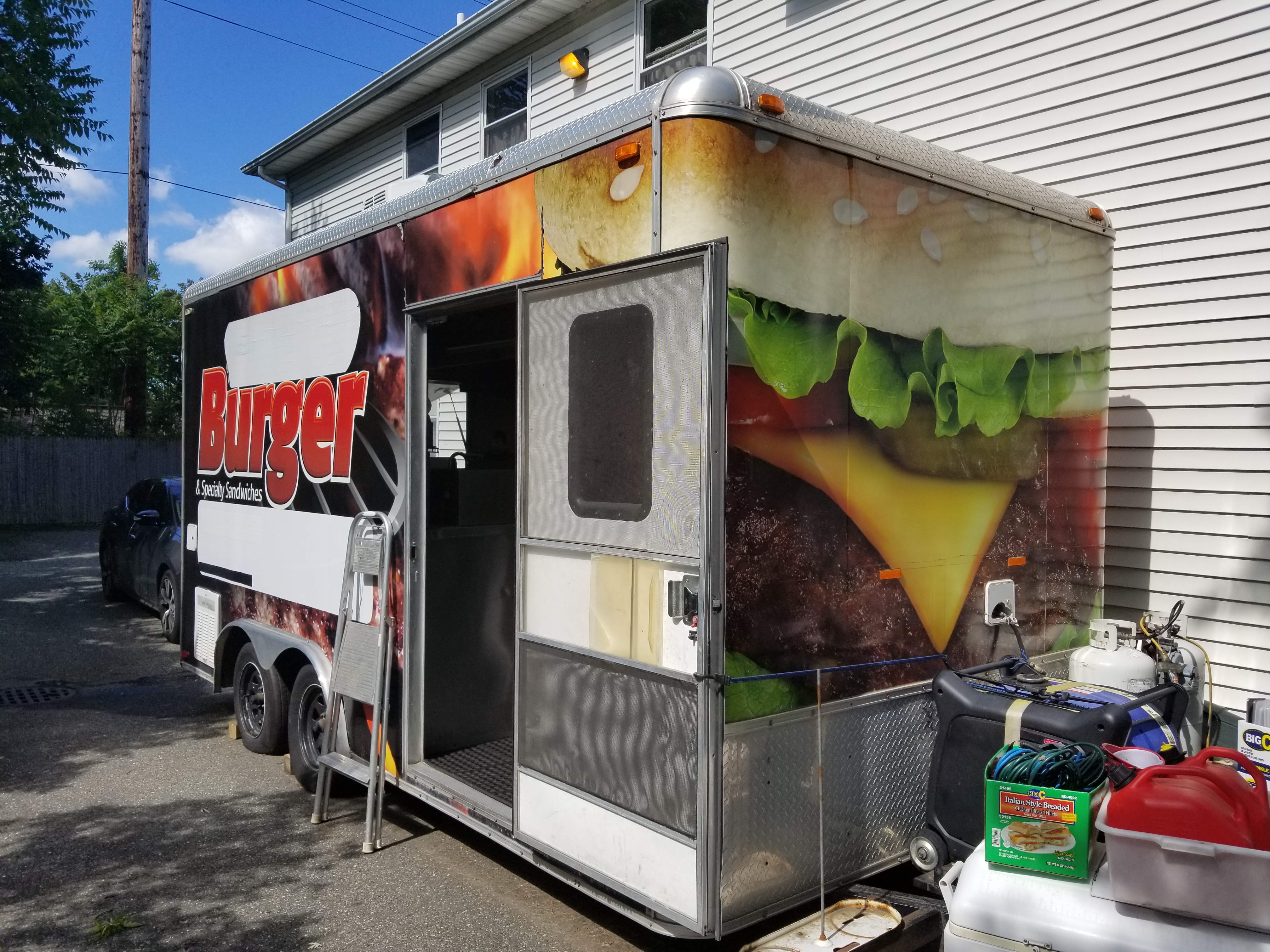 burger van for sale