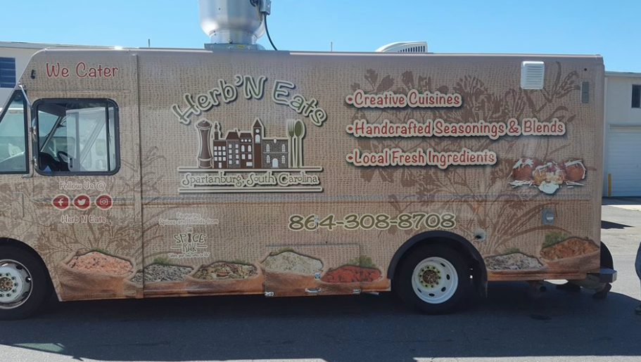 Herb'N Eats Spartanburg Roaming Hunger