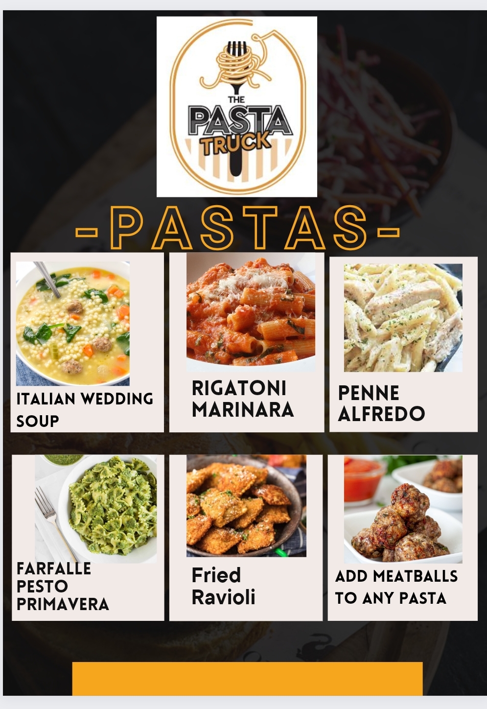 The Pasta Truck Eastampton Township Roaming Hunger
