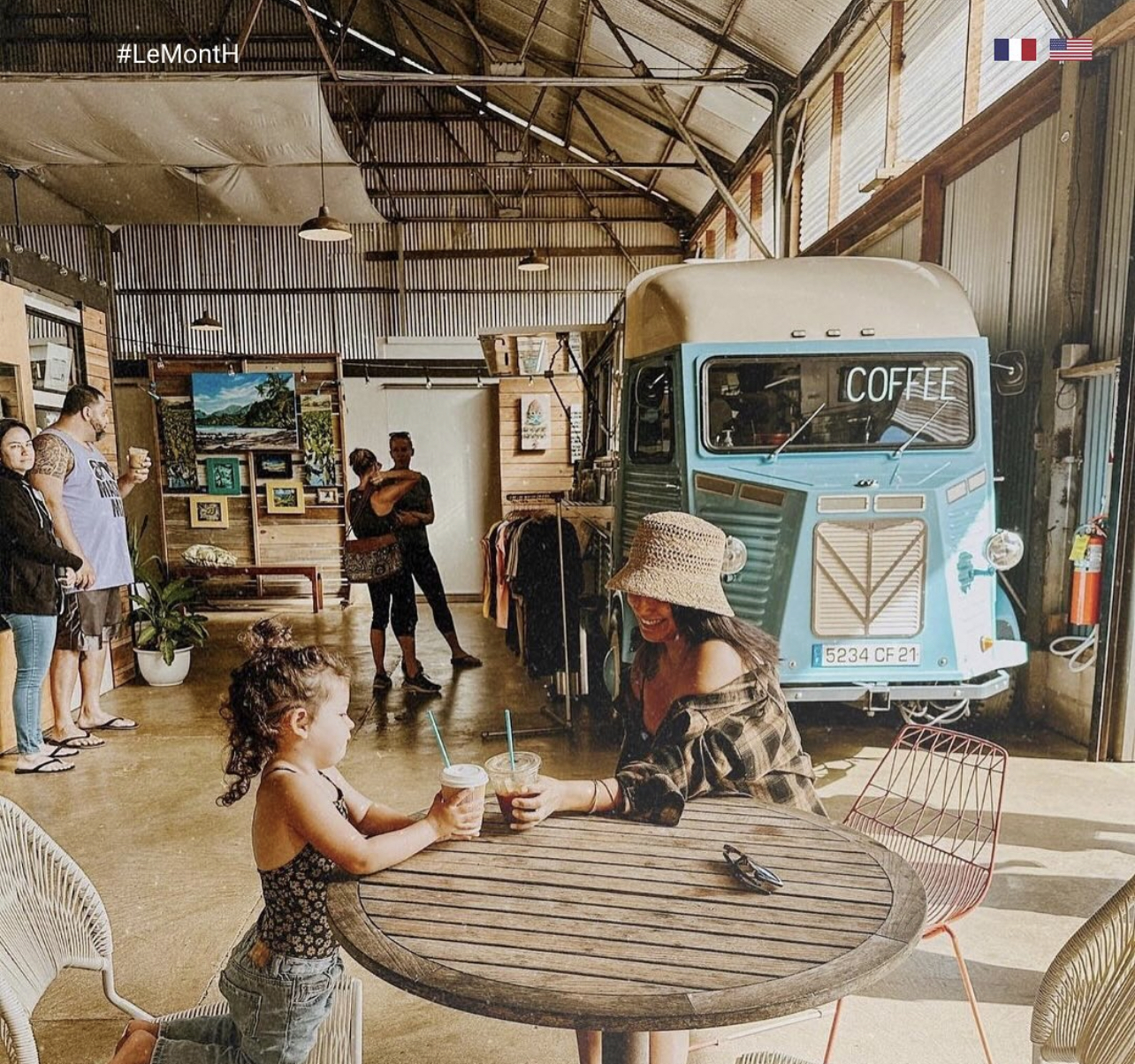 Vintage Style Food Trailer 