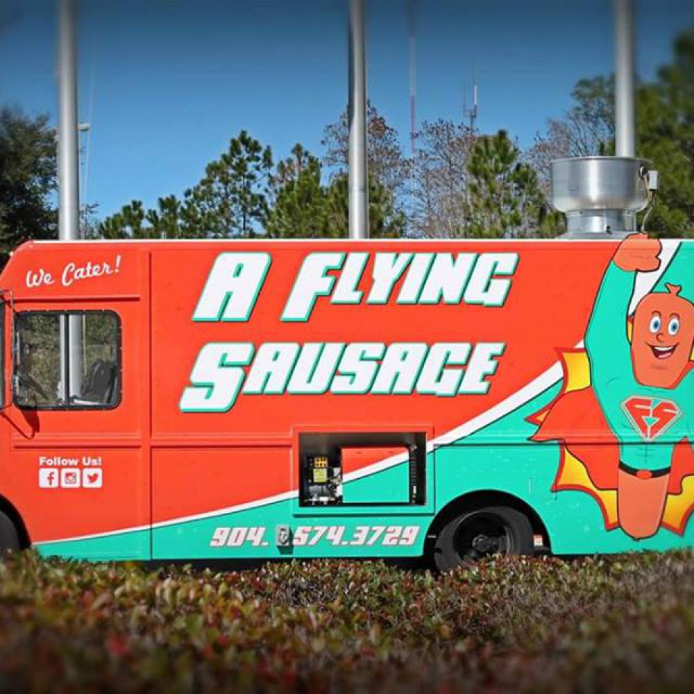 A Flying Sausage Jacksonville Roaming Hunger