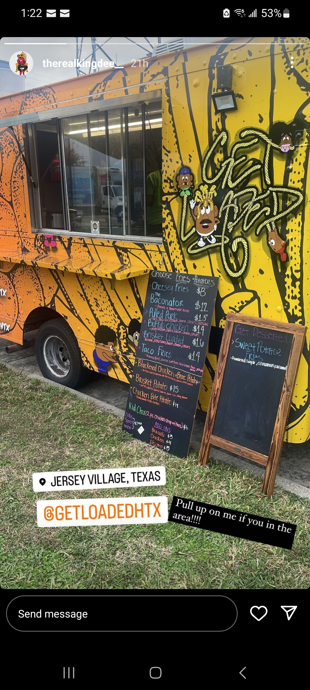 Get Loaded Houston Roaming Hunger