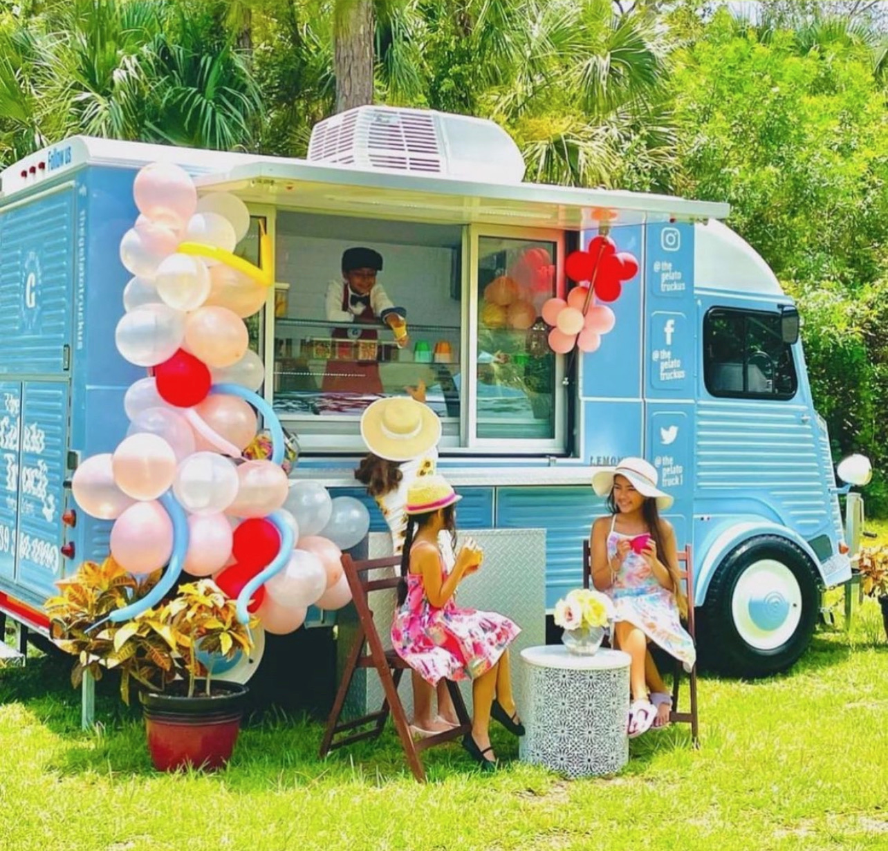 Vintage Style Food Trailer