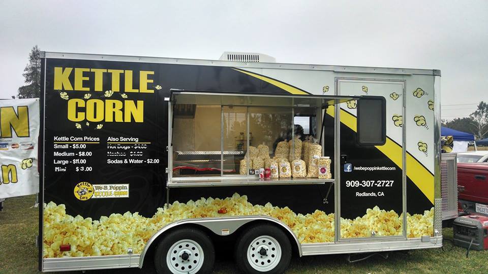 WeBPoppin Kettle Corn Riverside Roaming Hunger